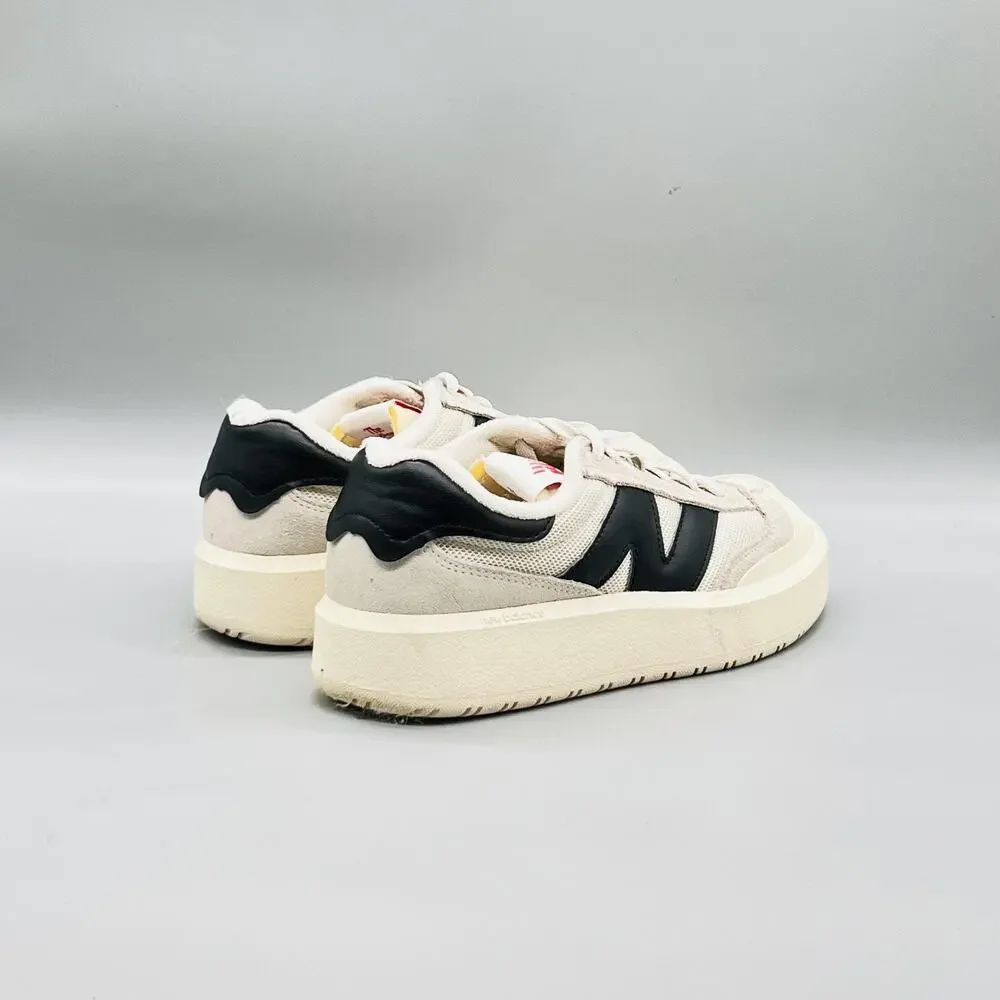 New Balance Shoes Men 8 Beige Suede CT302 Low Top Casual Walking Sneakers